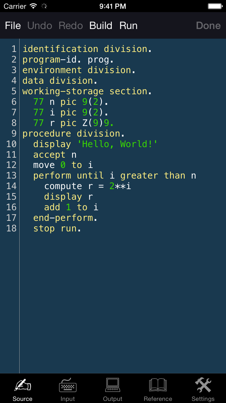 Cobol Programming Language &#8211; Anastasia Kovba