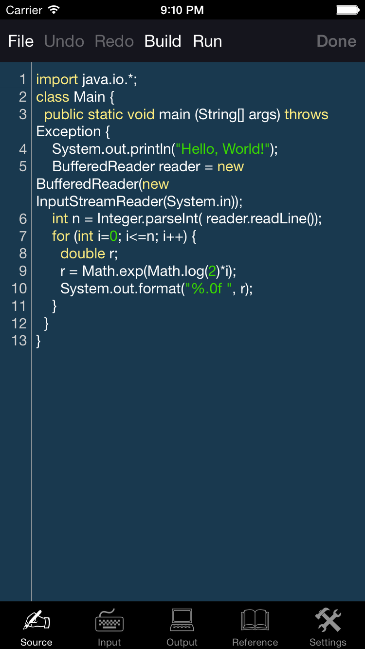 network programming language list